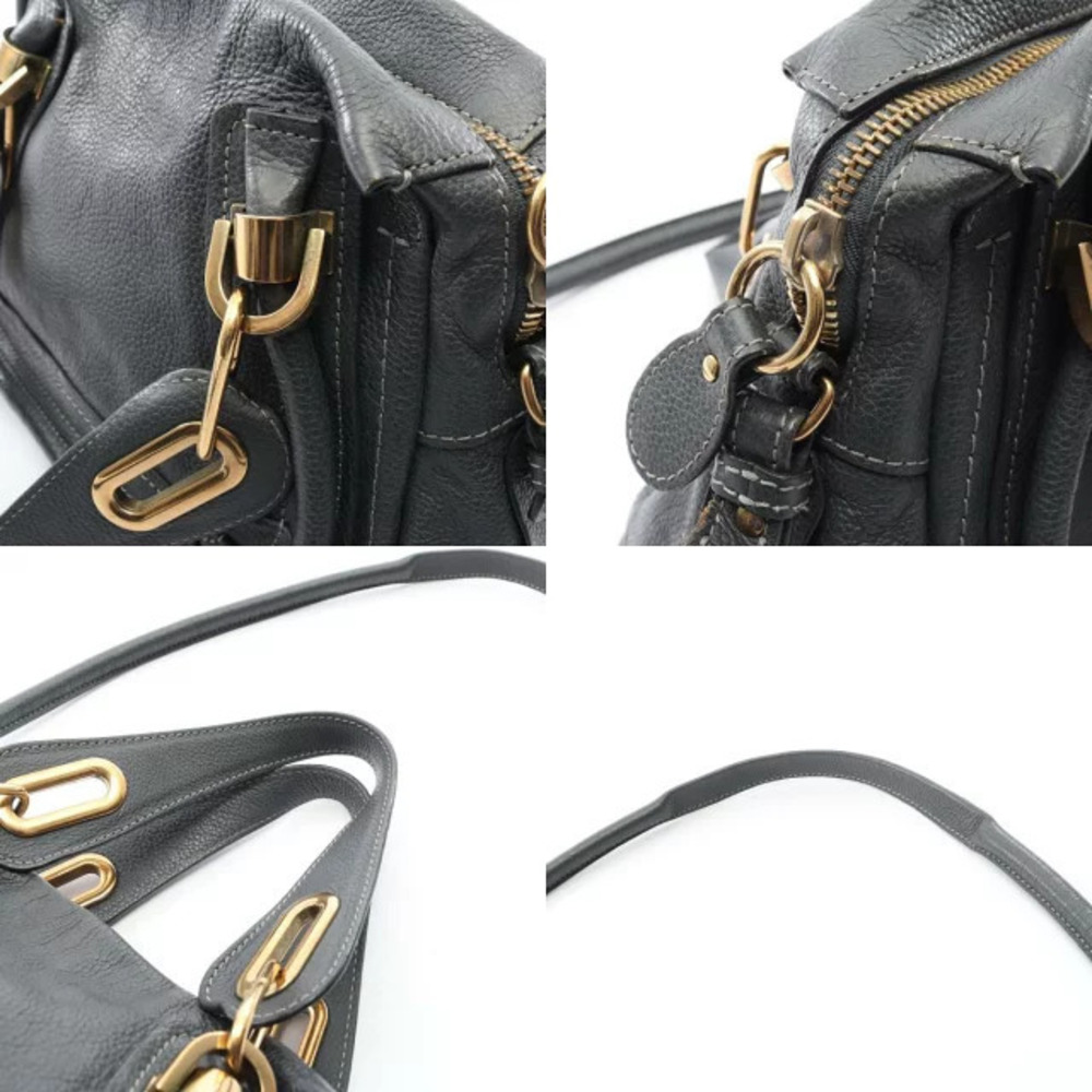 Chloe Gray Handbag Paraty Leather - Picture 9 of 10